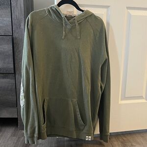 Puma Olive Green Hoodie for Men